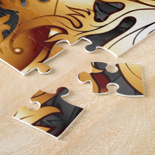 Zwanzigerjahre große gatsby blühen Schwarzes und Puzzle (Seite)