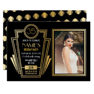 Gatsby Einladungen Zazzle De