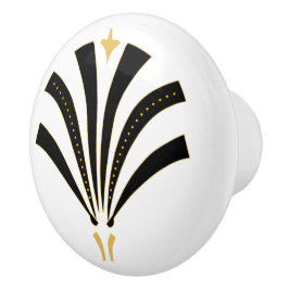 Zwanzigerjahre Vintager Keramikknauf