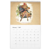 Zwanzigerjahre Wandkalender 2016 (Feb 2027)