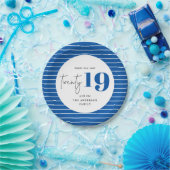 Zwanzigjähriges Party Pappteller (Party)