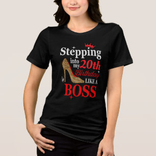 Zwanzigster Geburtstag    Tri-Blend Shirt