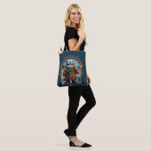Zwarf Feline Fantasy Adventure Tasche (Am Model)