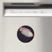 Zwarf Gourami Tropical Fish Magnet (In Situ (Geschirrspüler))