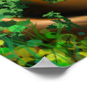 Zwarf Land Poster (Ecke)