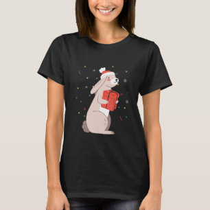 Zwarf Lop erblickte ein sonniges Kaninchen in Sant T-Shirt