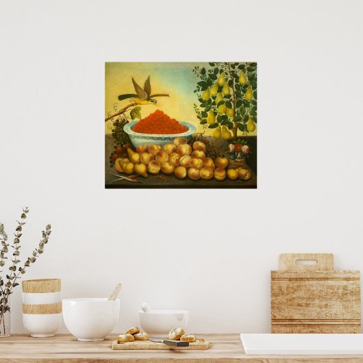 Zwarf Pear Tree - Charles Bond Fine Art Poster (Küche)