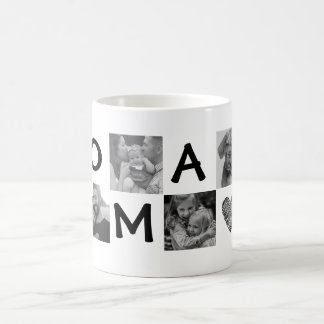 Zwart wit foto mok voor oma of opa kaffeetasse