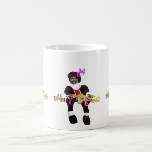 Zwarte Piet Schale Kaffeetasse (Mittel)