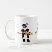 Zwarte Piet Schale Kaffeetasse (Links)