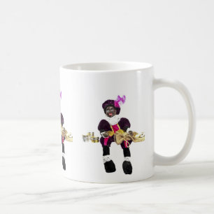 Zwarte Piet Schale Kaffeetasse