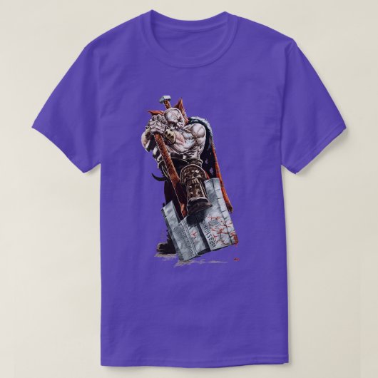 Zwarven Barbarian T-Shirt (Design vorne)