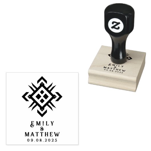 Zwarven Splendor Fantasy Wedding Gummistempel (Stempel)