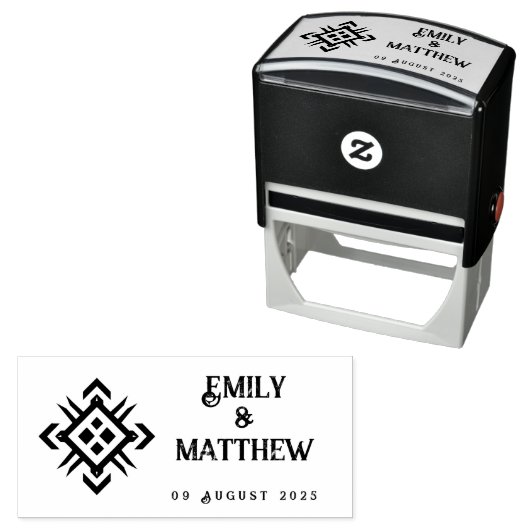 Zwarven Splendor Fantasy Wedding Permastempel (Beispiel)