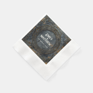 Zwarven Splendor Fantasy Wedding Serviette