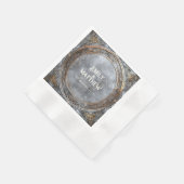 Zwarven Splendor Fantasy Wedding Serviette (Ecke)