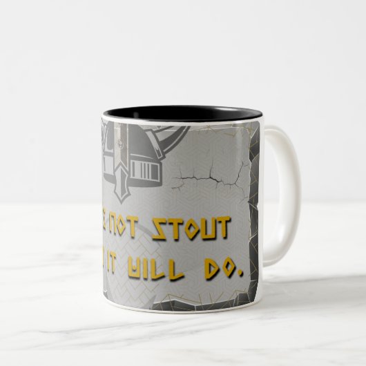 Zwarven Stout Zweifarbige Tasse (VorderseiteRechts)