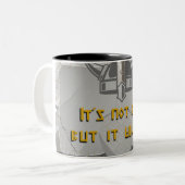 Zwarven Stout Zweifarbige Tasse (Vorderseite Links)