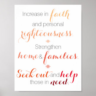 Zweck der dreifachen Hilfsgesellschaft Poster