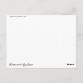 Zweck Postkarte (Rückseite)