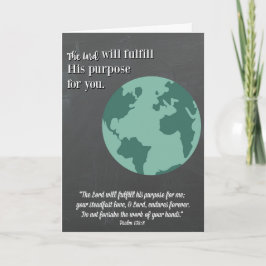 Zweck-Religiös Graduation Card des Lords Karte