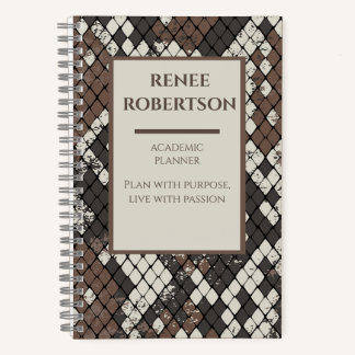 Zweck und Leidenschaft: Der akademische Erfolgspla Notizblock