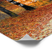 Zweckgebunden Poster (Ecke)