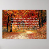 Zweckgebunden Poster (Vorne)