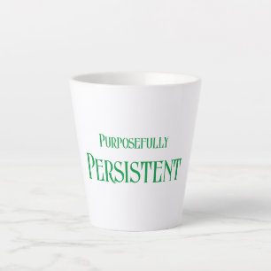 Zweckmäßig anhaltende Latte-Tasse Milchtasse