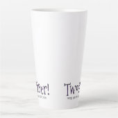 Zwei29er! Milchtasse (Vorderseite)