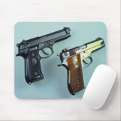 Zwei .45 Maschinengewehre des Kalibers für Mousepad (Mit Mouse)