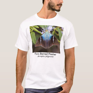Zwei-Abgehaltener Blitzgeber-Schmetterling T-Shirt