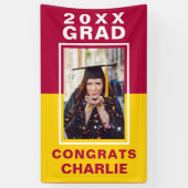 Zwei Abschluss-Banner Banner (Vertikal)