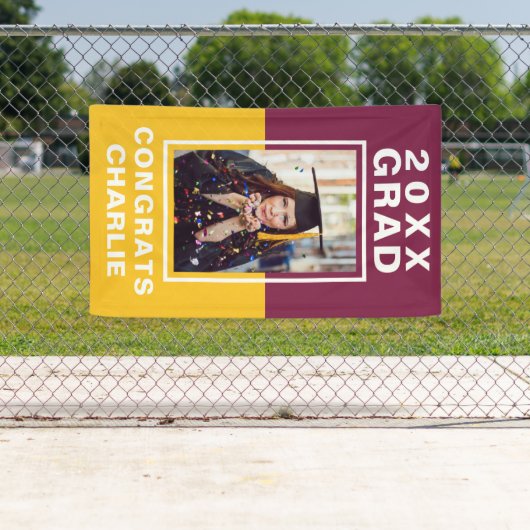 Zwei Abschluss-Banner Banner (Insitu)