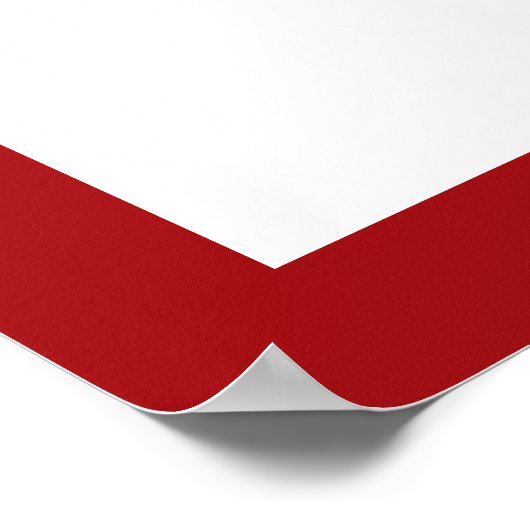 Zwei abseits der Straße fahrende Bikes mit Flammen Poster (Ecke)