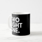 ZWEI ACHT ONE Area Code 281 Houston TX Texas USA Kaffeetasse (Vorderseite Links)