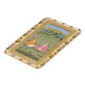 Zwei Adelssitze in einer Landschaft, vom Kleinen C Magnet (Linke Seite)