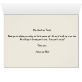 Zwei Adler auf Zweigen bearbeiten dank Karte (Innenansicht Horizontal (Unten))