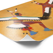 Zwei Adler-Tänzer Fotodruck (Ecke)