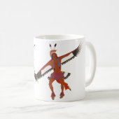 Zwei Adler-Tänzer Kaffeetasse (VorderseiteRechts)