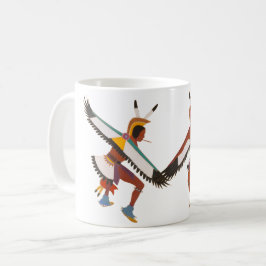 Zwei Adler-Tänzer Kaffeetasse