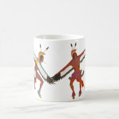 Zwei Adler-Tänzer Kaffeetasse (Mittel)