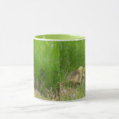 Zwei Adorable Goslings Tasse (Zentrum)
