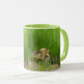 Zwei Adorable Goslings Tasse (VorderseiteRechts)