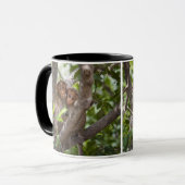 Zwei Affen in einem Baum Tasse (Vorderseite Links)
