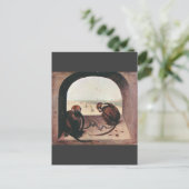 Zwei Affen von Pieter Bruegel Postkarte (Stehend Vorderseite)