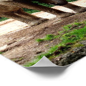 Zwei afrikanische Elefanten Poster (Ecke)