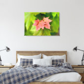 Zwei Ahorn-Blätter Leinwanddruck (Insitu (Schlafzimmer))