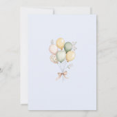 Zwei Alberne Gänse Junge 2. Geburtstag Einladung (Rückseite)