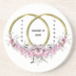 Zwei als eine Hochzeit Untersetzer